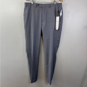 Men's Calvin Klein Slim Fit Jerome Suit Pant Medium Grey 36Wx32L NWT